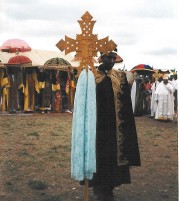 Pictures of Ethiopian Epiphany and Easter processions, Felasha village, Harar City wall